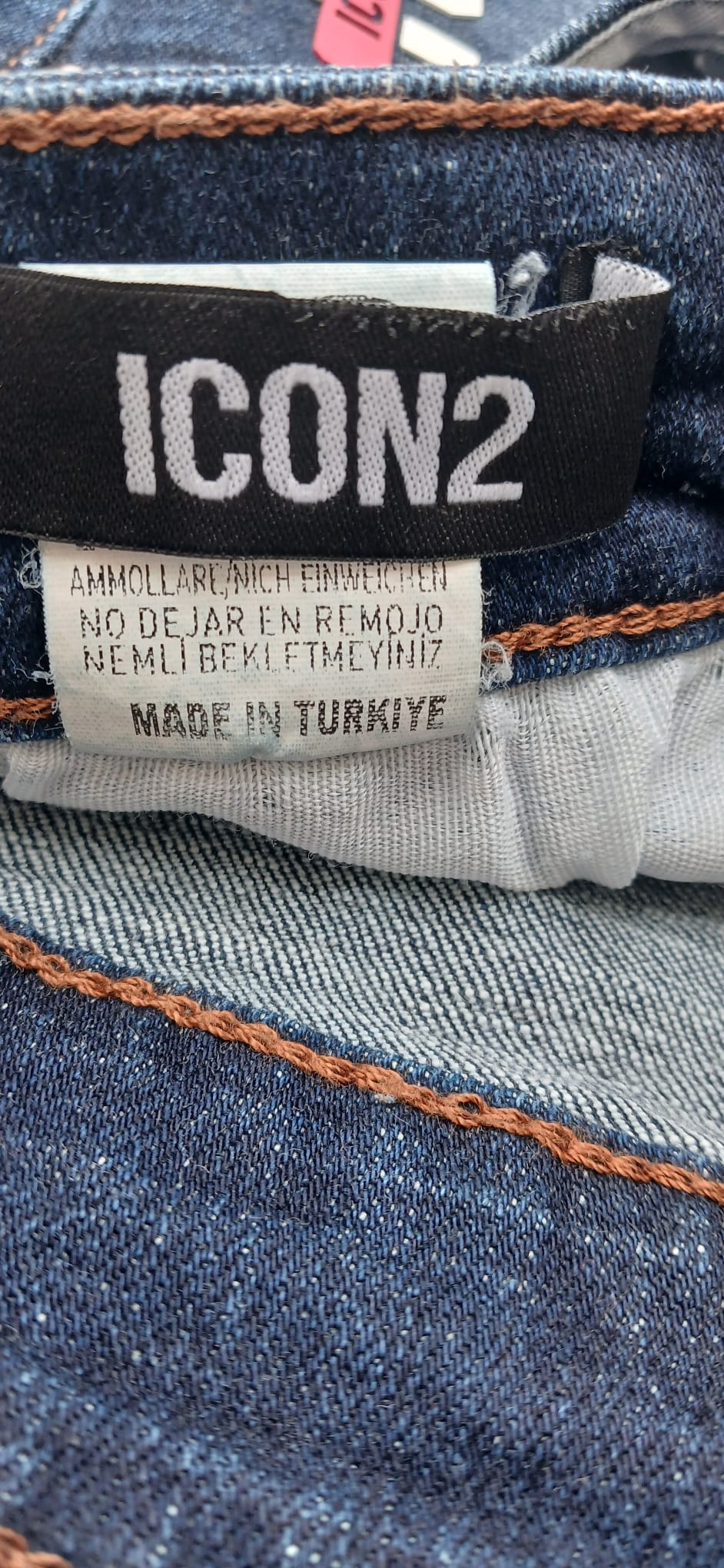 Pantalón Corto Vaquero ICON Azul