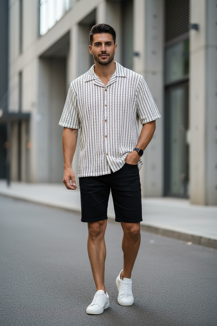 Camisa Calada Blanca – Lookbook