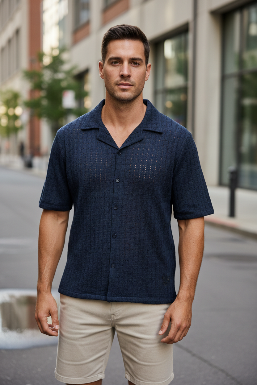Camisa Calada Negra – Lookbook