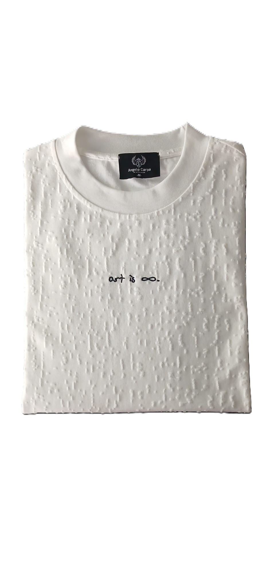 Camiseta Angelo Carpa Negro/Blanco