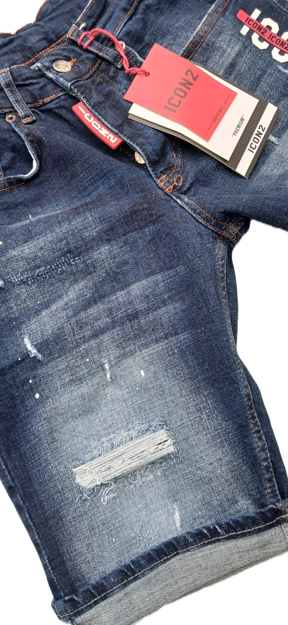 Pantalón Corto Vaquero ICON Azul