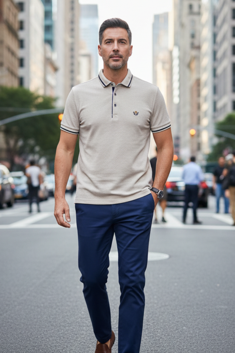 Polo Beige New Mentality – Lookbook