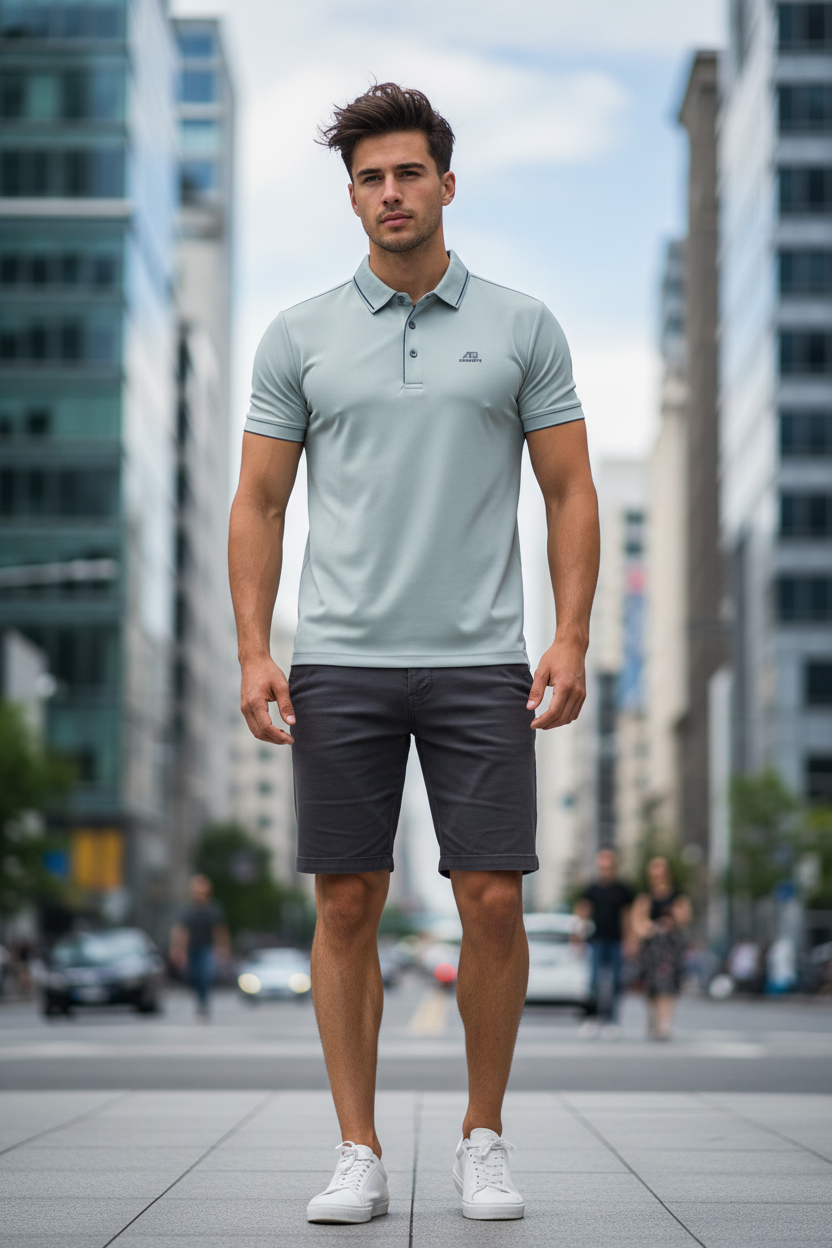Polo verde lifestyle