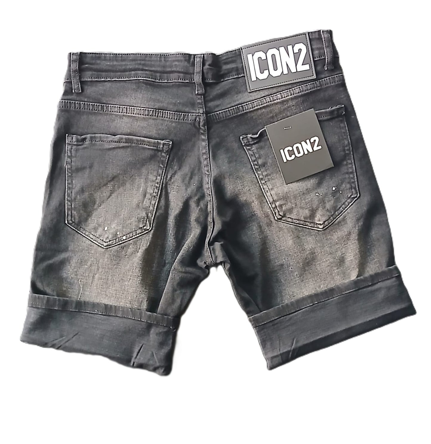 Pantalón Corto Vaquero ICON Negro