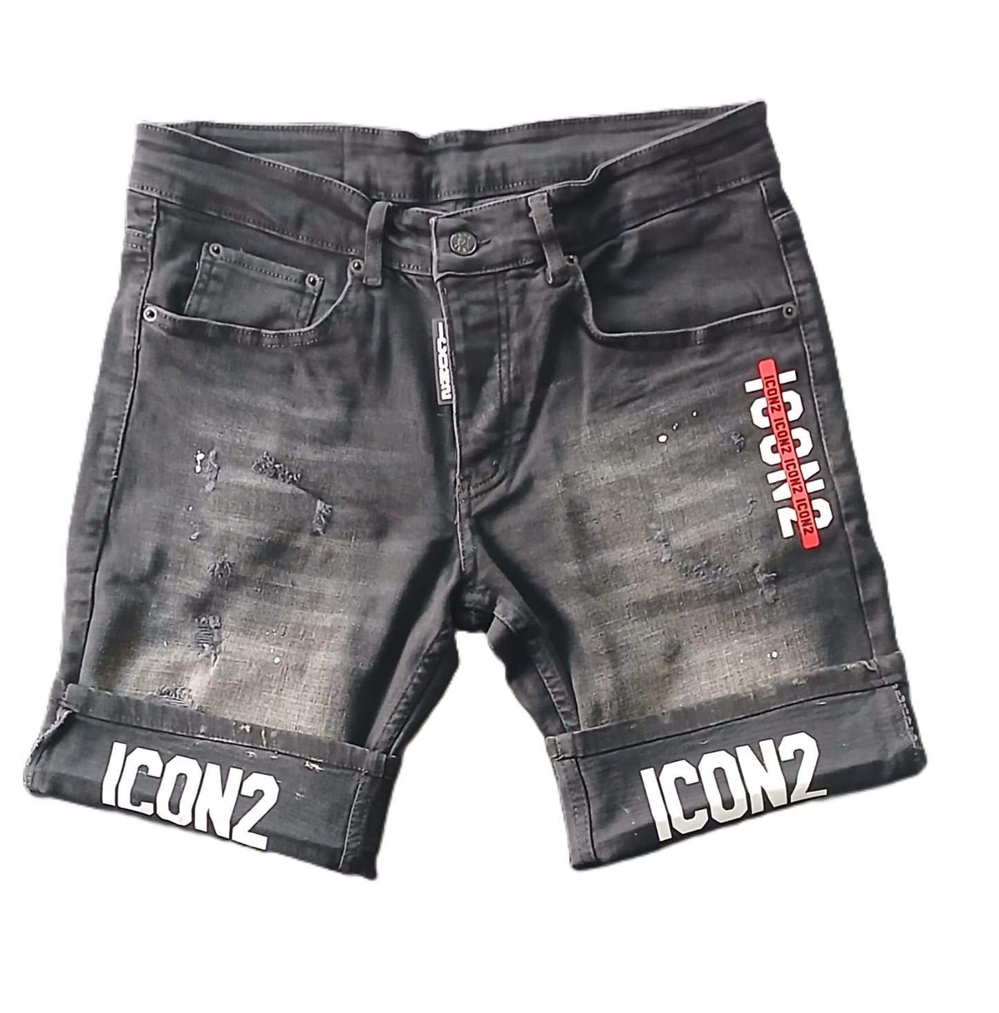 Pantalón Corto Vaquero ICON Negro