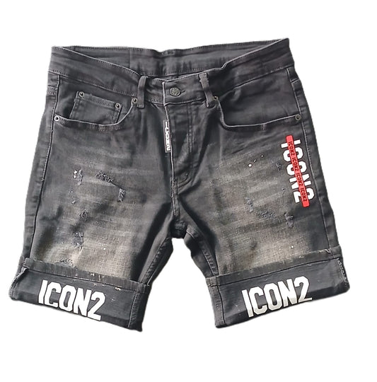 Pantalón Corto Vaquero ICON Negro